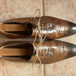 Men's Italian Leather Designer Dress Shoes